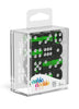 Oakie Doakie Dice D6 Dice 16 mm Enclave - Emerald (12)