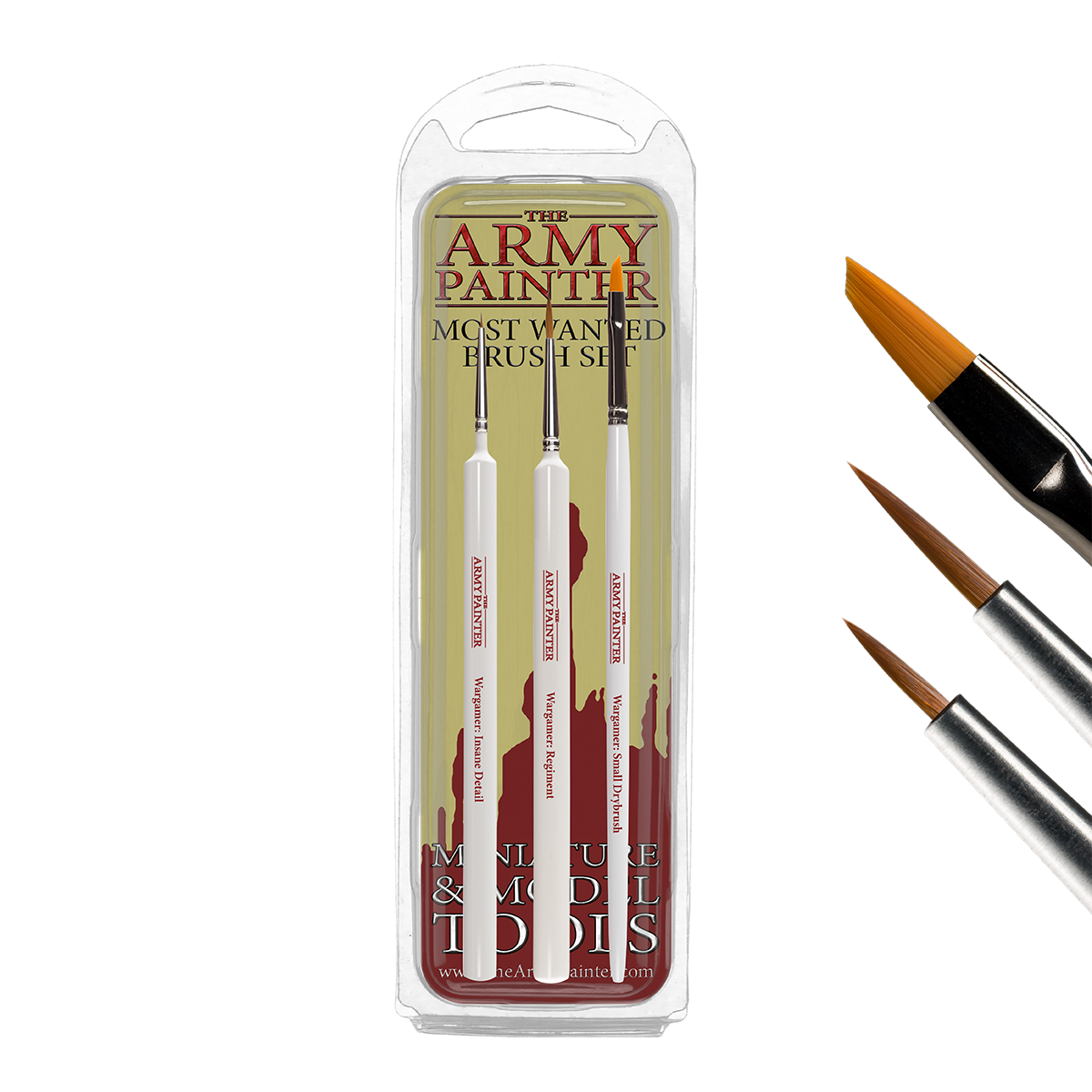 The Army Painter - Brush - Most Wanted Brush Set