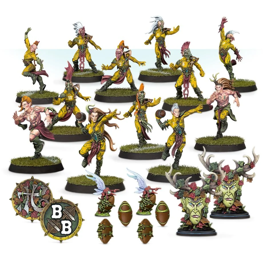 Blood Bowl - Team Wood Elf: The Athelorn Avengers