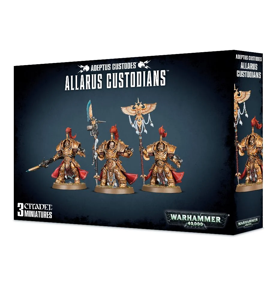 Warhammer 40000 - Adeptus Custodes - Allarus Custodians