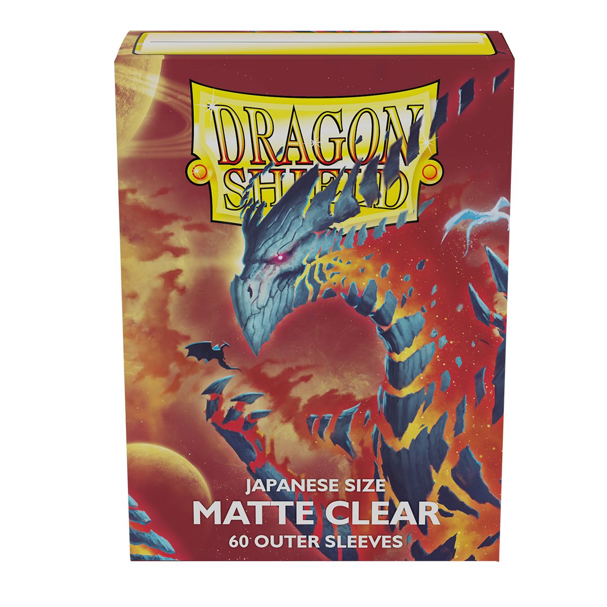 Dragon Shield - Japanese - Matte Clear - Outer Sleeves 60 pcs