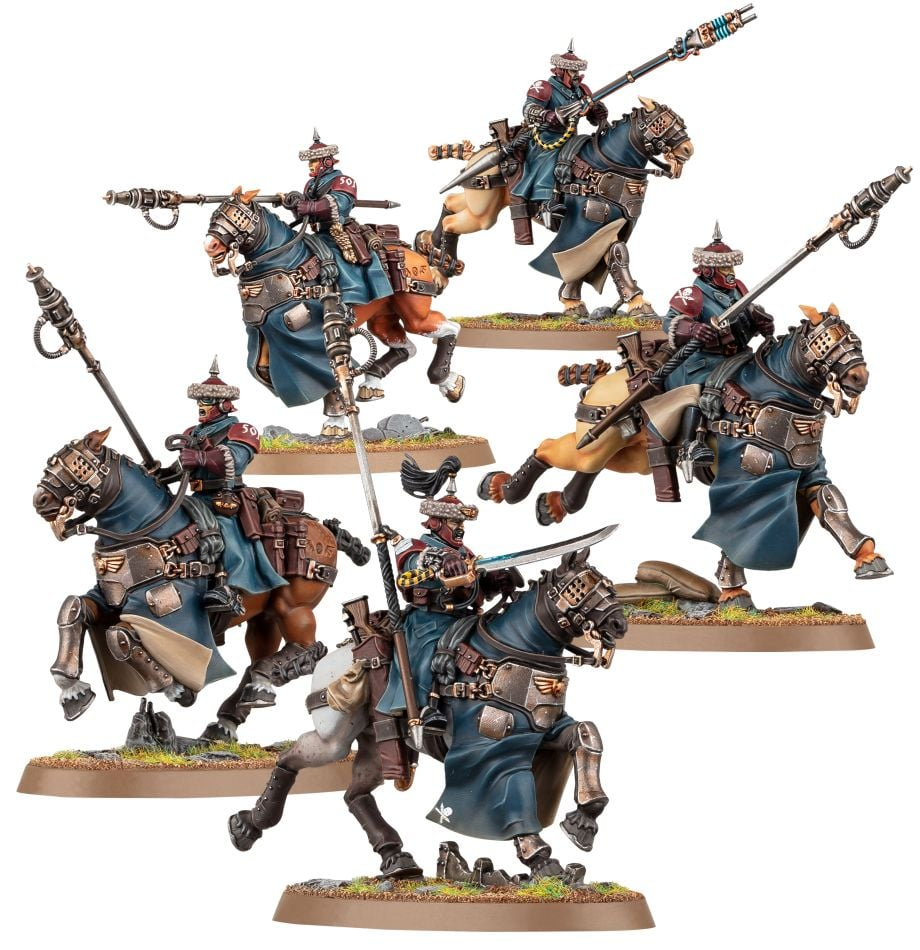 Warhammer 40000 - Astra Militarum - Attilan Rough Riders