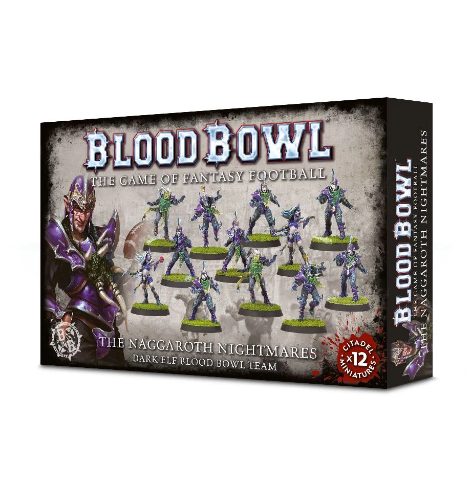 Blood Bowl - Team Dark Elf: Naggaroth Nightmares