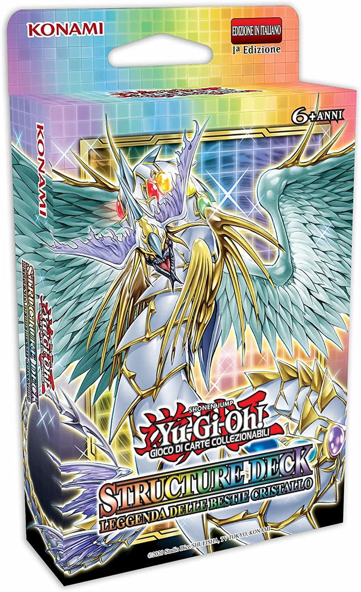 YU-GI-OH! Trading Card Game Structure Deck, Legend of the Crystal Beas – Legacy Distribution