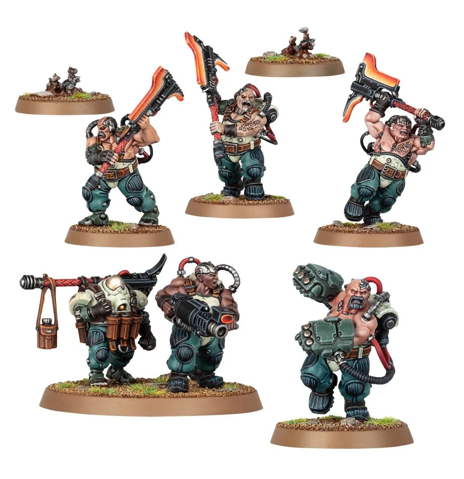 Warhammer 40000 - Leagues of Votann - Cthonian Beserks