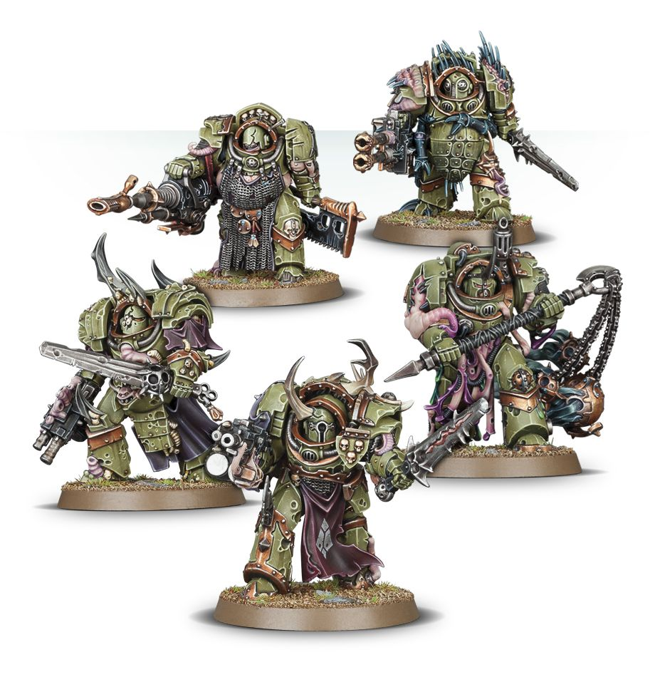 Warhammer 40000 - Death Guard - Blightlord Terminators