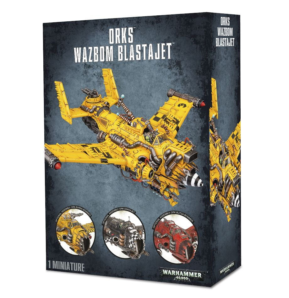 Warhammer 40000 - Orks - Wazbom Blastajet/Dakkajet/Blitza-Bommer