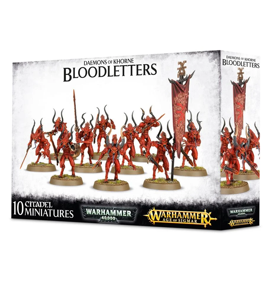 Warhammer 40000 - Age Of Sigmar - Daemons Of Khorne Bloodletters