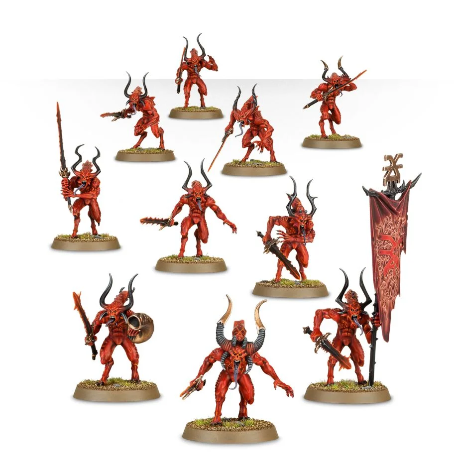 Warhammer 40000 - Age Of Sigmar - Daemons Of Khorne Bloodletters