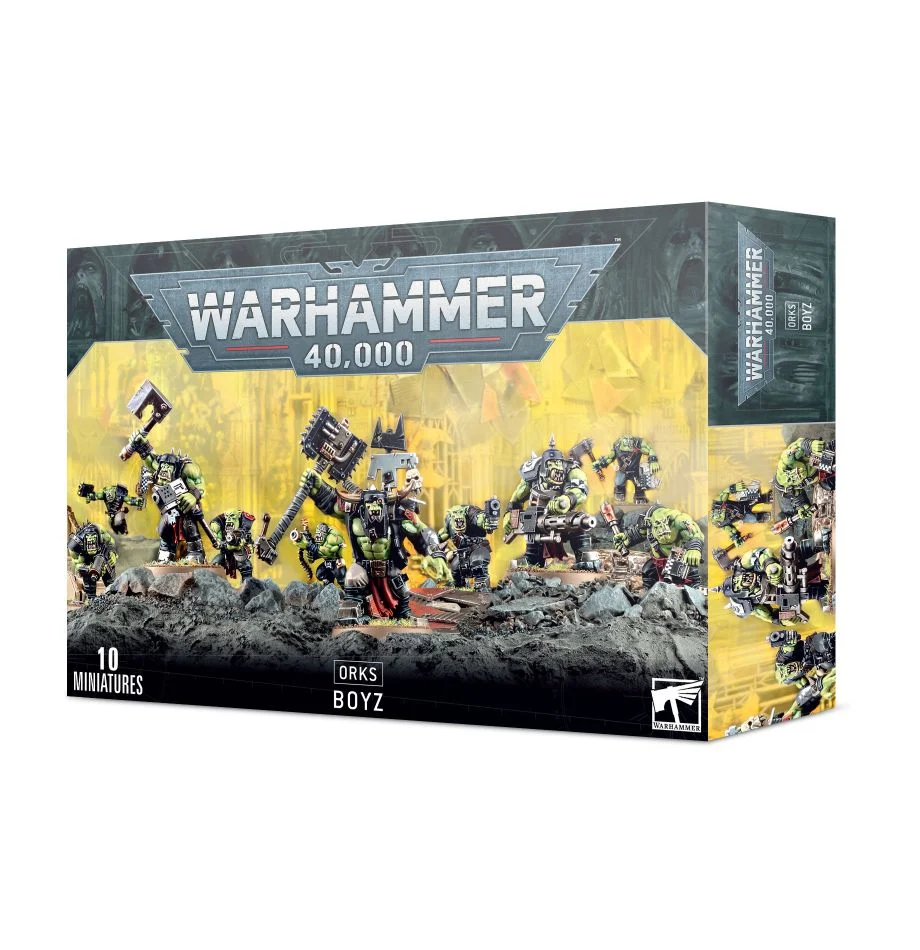 Warhammer 40000 - Orks - Ork Boyz