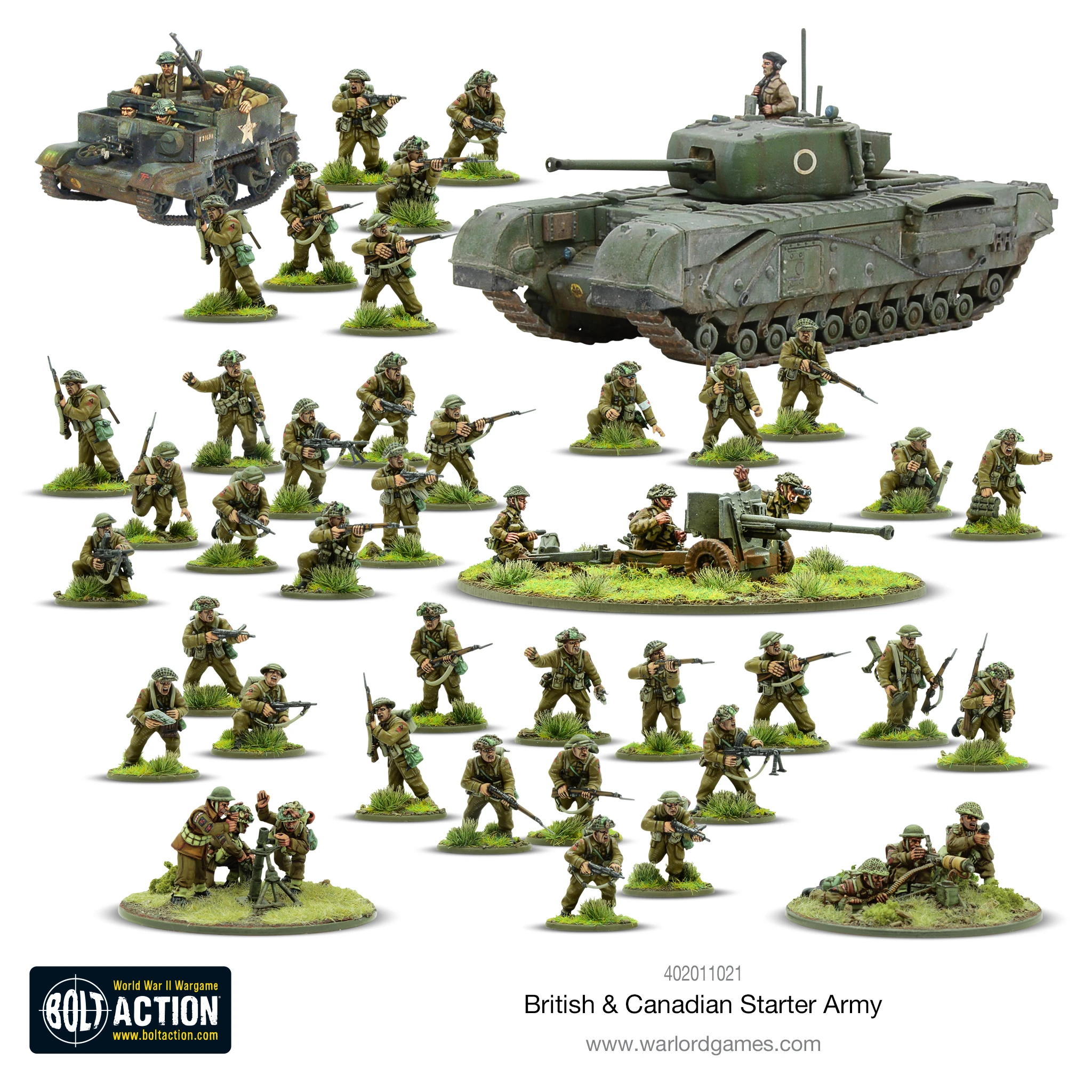 Bolt Action - British & Canadian Army (1943-45) Starter Army