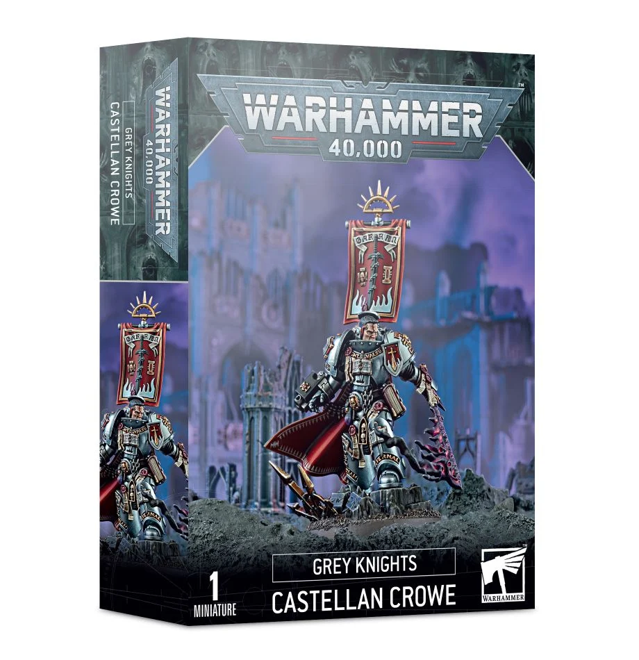 Warhammer 40000 - Gray Knights - Castellan Crowe