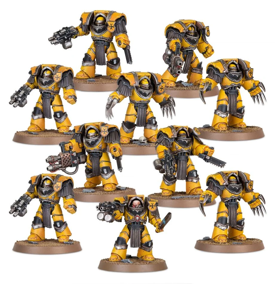 The Horus Heresy - Legiones Astartes - Legion Cataphractii Terminator Squad