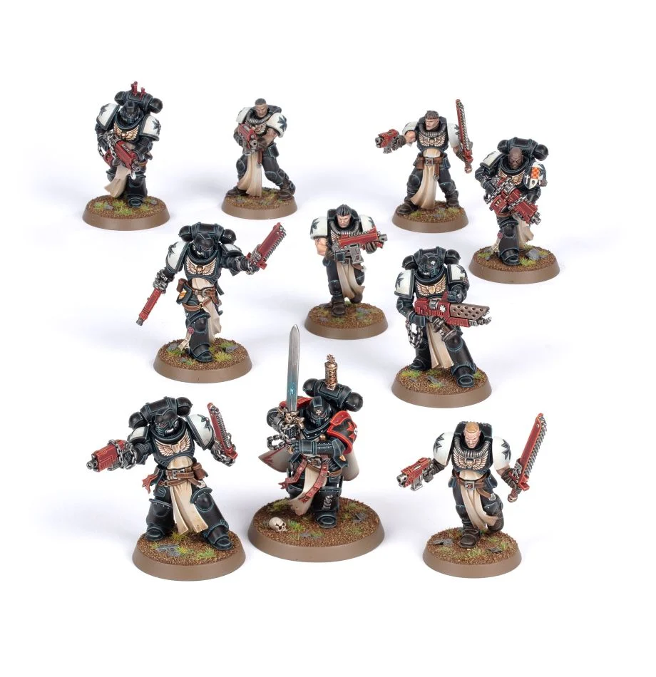 Warhammer 40000 - Black Templars - Primaris Crusader Squad
