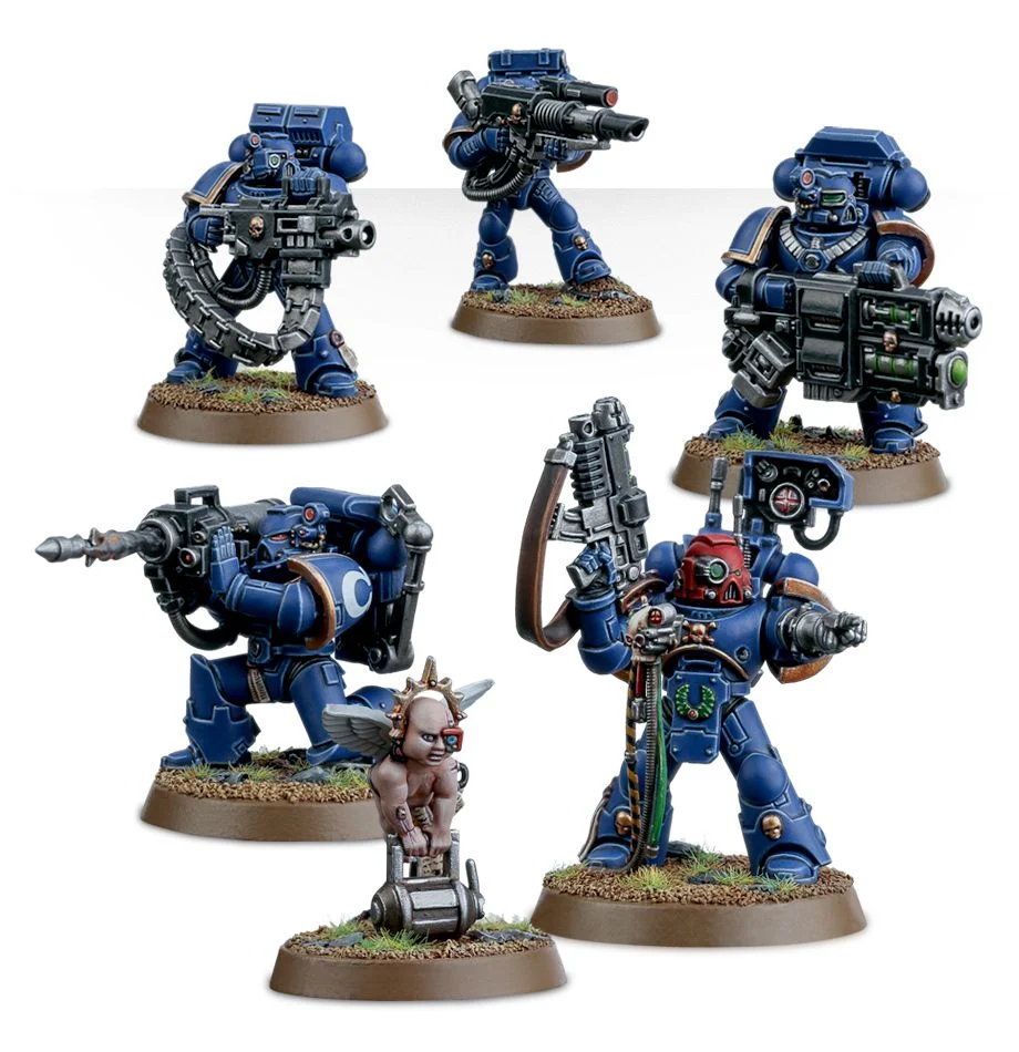 Warhammer 40000 - Space Marine - Devastator Squad