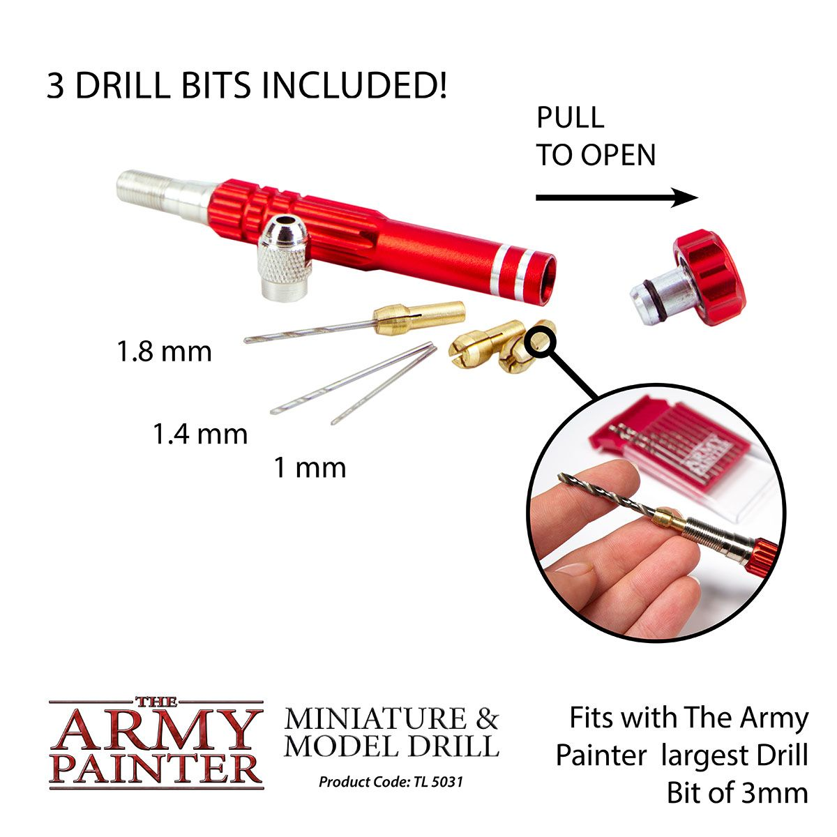 The Army Painter - Tools - Miniature and Model Drill