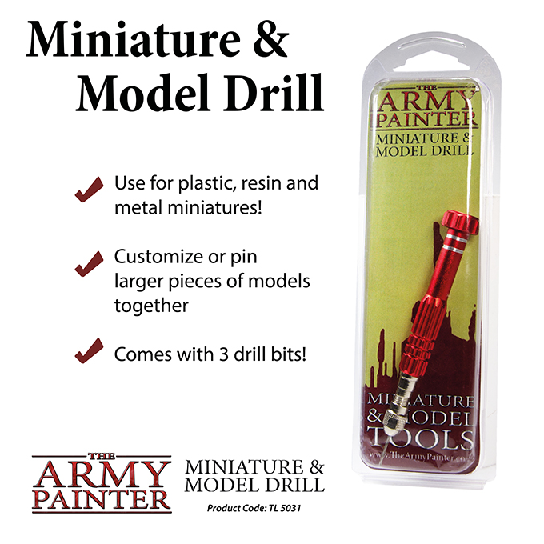 The Army Painter - Tools - Miniature and Model Drill