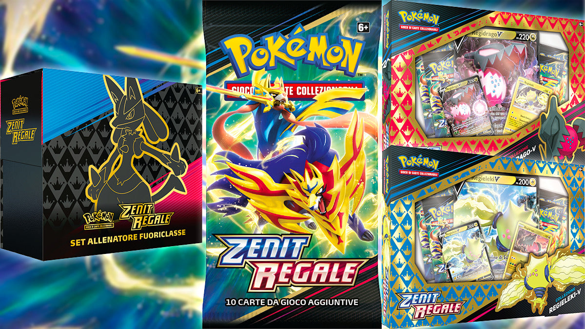 Pokemon - Royal Zenit - Regieleki-V, Regidrago-V Collection - Assorted (6  PCS)