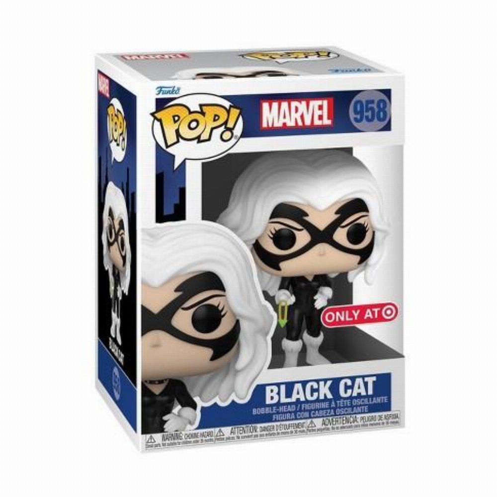 Black Cat POP! Marvel Animated Vinyl Figure Spiderman- Black Cat 9cm!