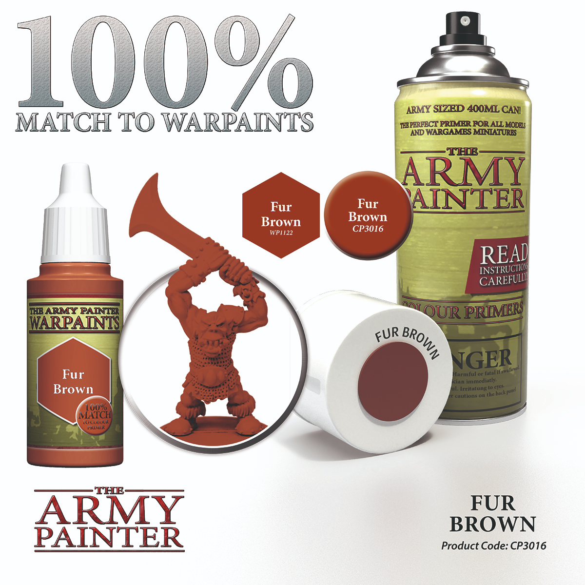 The Army Painter - Base Primer - Fur Brown