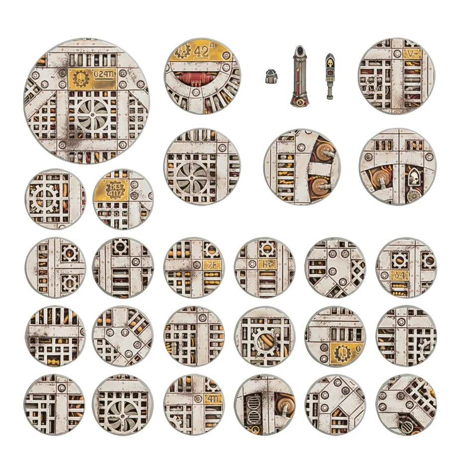 Citadel - Sector Mechanicus: 32mm, 40mm & 65mm Round Bases