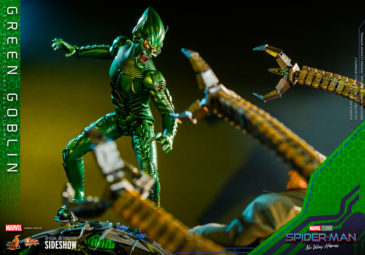 Spider-Man: No Way Home Movie Masterpiece Action Figure 1/6 Green Goblin (Deluxe Version) 30 cm