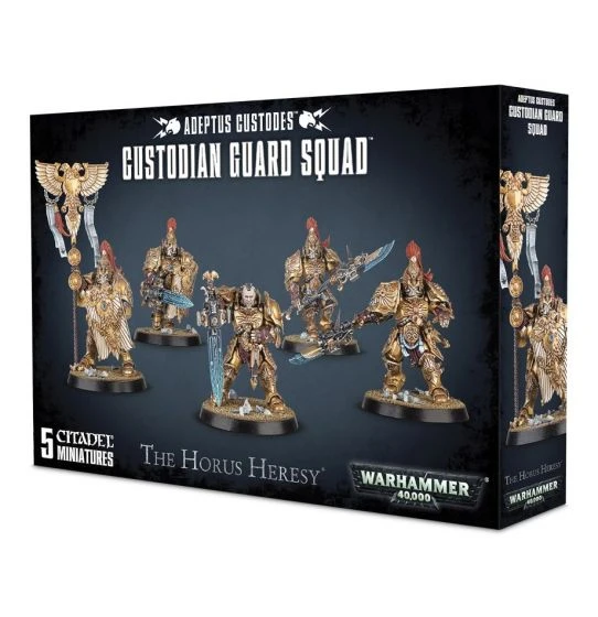 Warhammer 40000 - Adeptus Custodes - Custodian Guard Squad