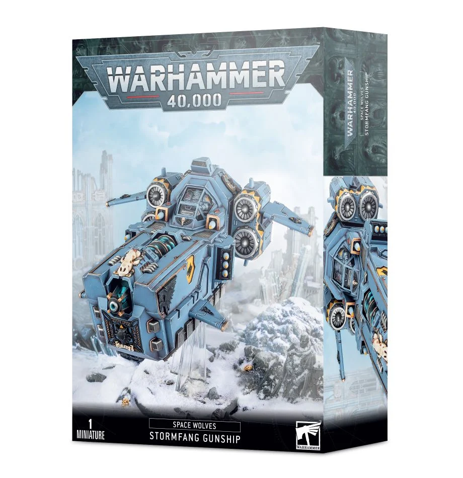 Warhammer 40000 - Space Wolves - Stormfang Gunship/Stormwolf