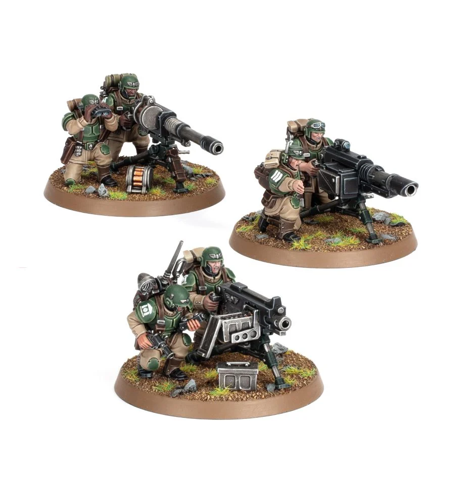 Warhammer 40000 - Astra Militarum - Heavy Weapons Squad