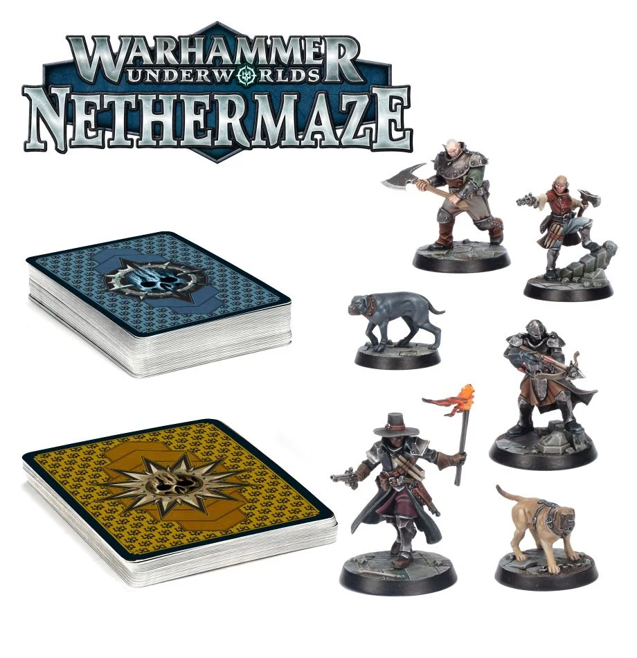Warhammer Underworlds - Nethermaze – Hexbane's Hunters (Italiano)