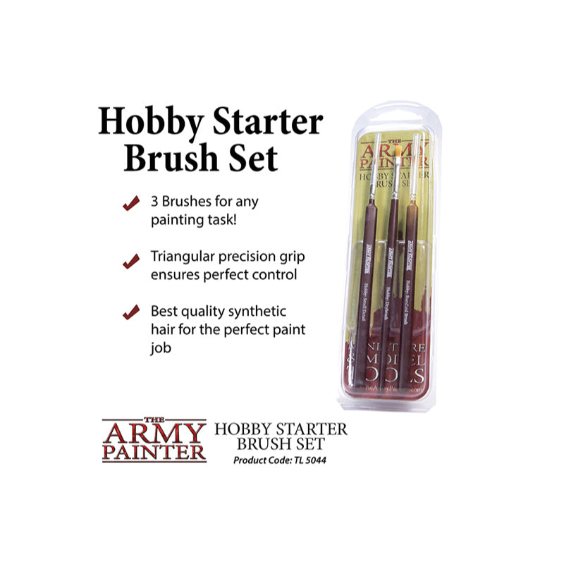 The Army Painter - Brush - Hobby Starter Brush Set