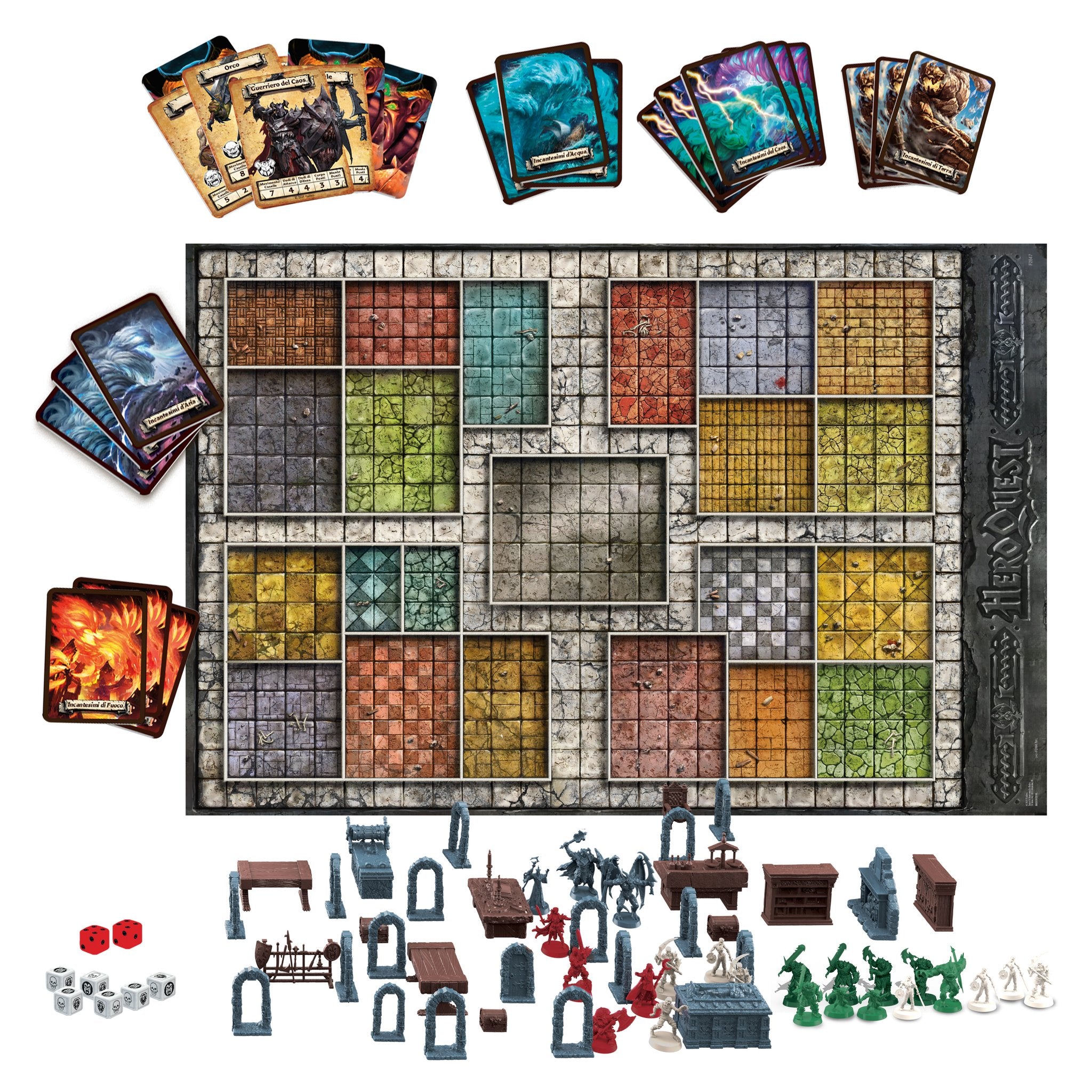 Hasbro - Avalon Hill - HeroQuest - Gioco da Tavolo - Italiano