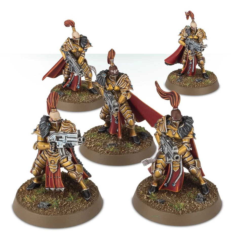 Warhammer 40000 - Adeptus Custodes - Sisters Of Silence