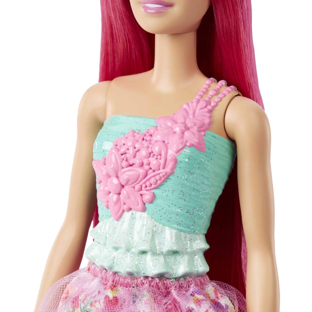 Barbie Dreamtopia Principessa Bambola (capelli rosa scuro)
