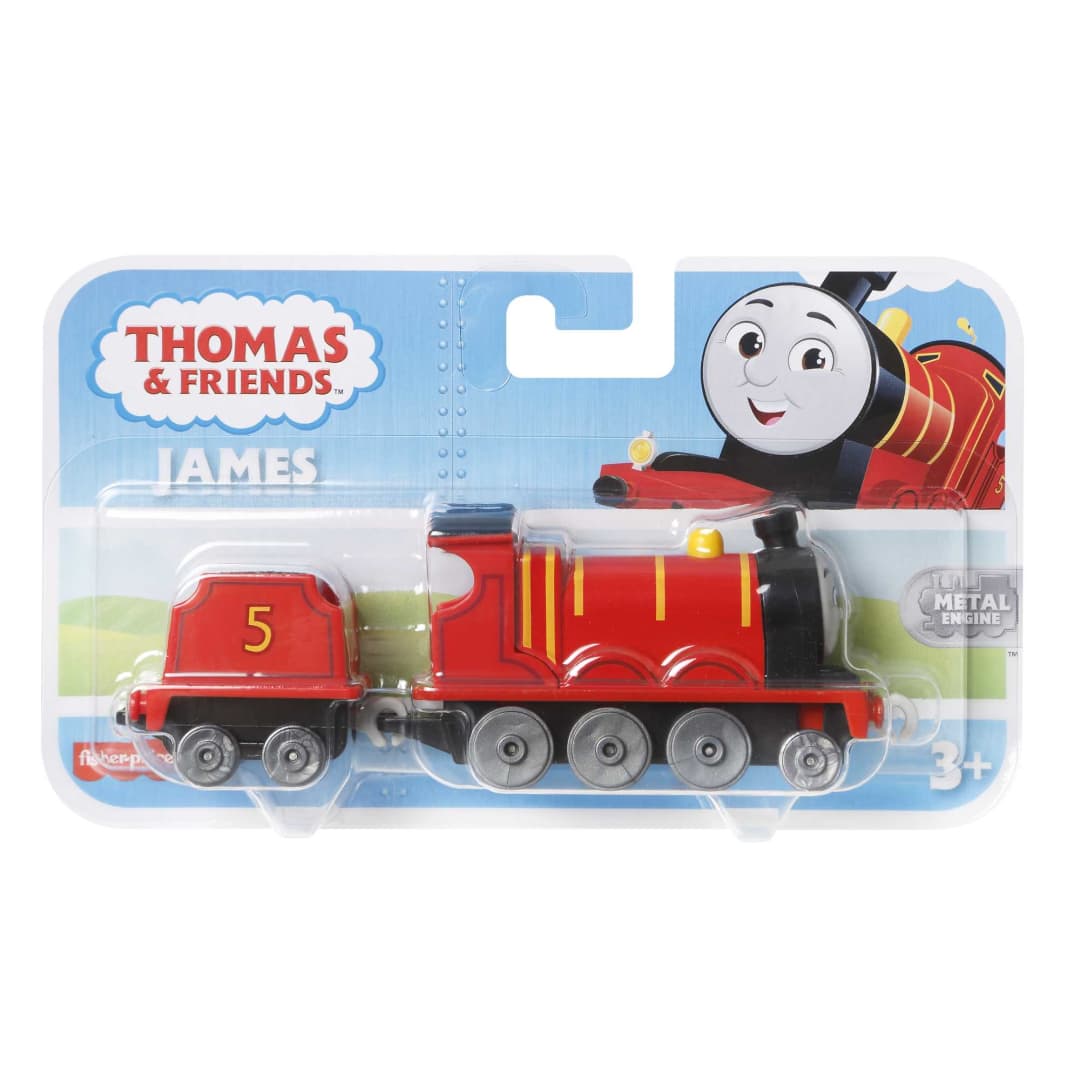 Mattel - Il Trenino Thomas - James Locomotiva in Metallo
