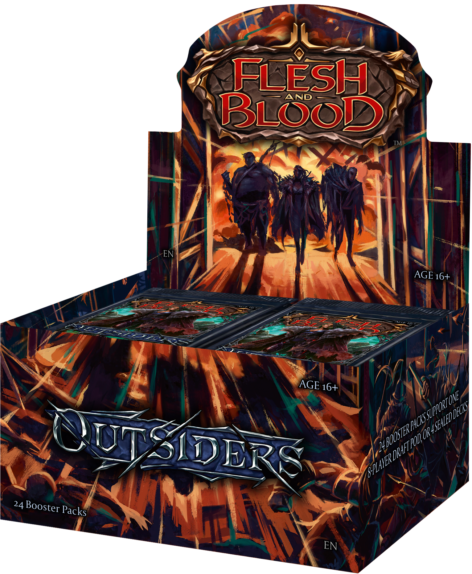 Flesh and Blood - Outsiders Booster set Standalone - (Inglese)