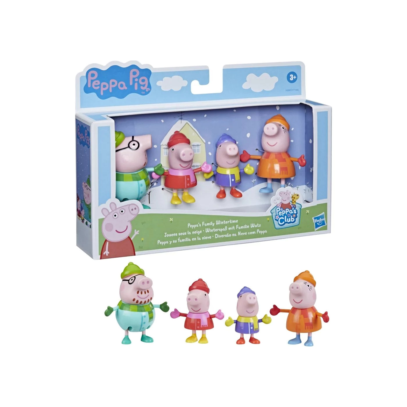 Hasbro - Peppa Pig - PeppaS Adventures Family Figure Wintertime