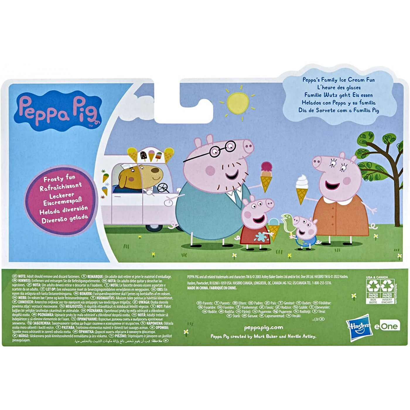 Hasbro - Peppa Pig - Peppas Adventures Family Ice Cream Fun
