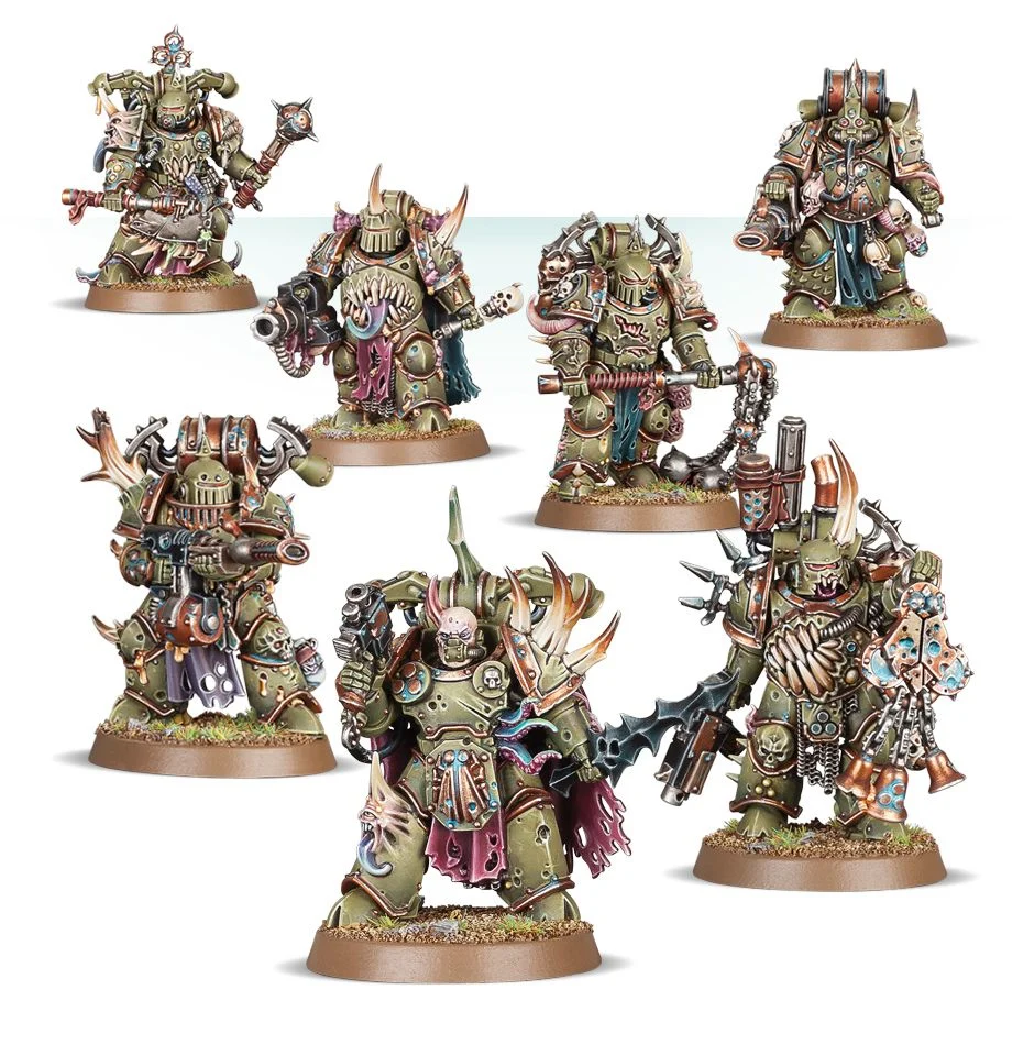 Warhammer 40000 - Death Guard - Plague Marines