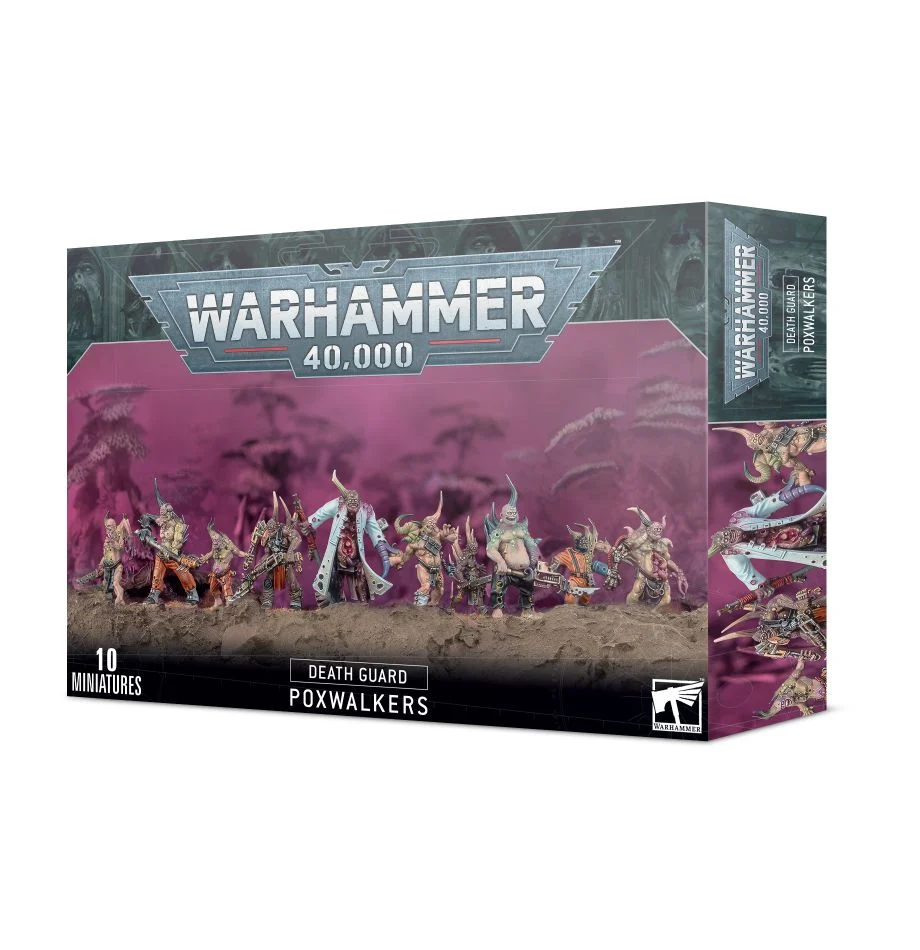 Warhammer 40000 - Deathguard - Poxwalkers
