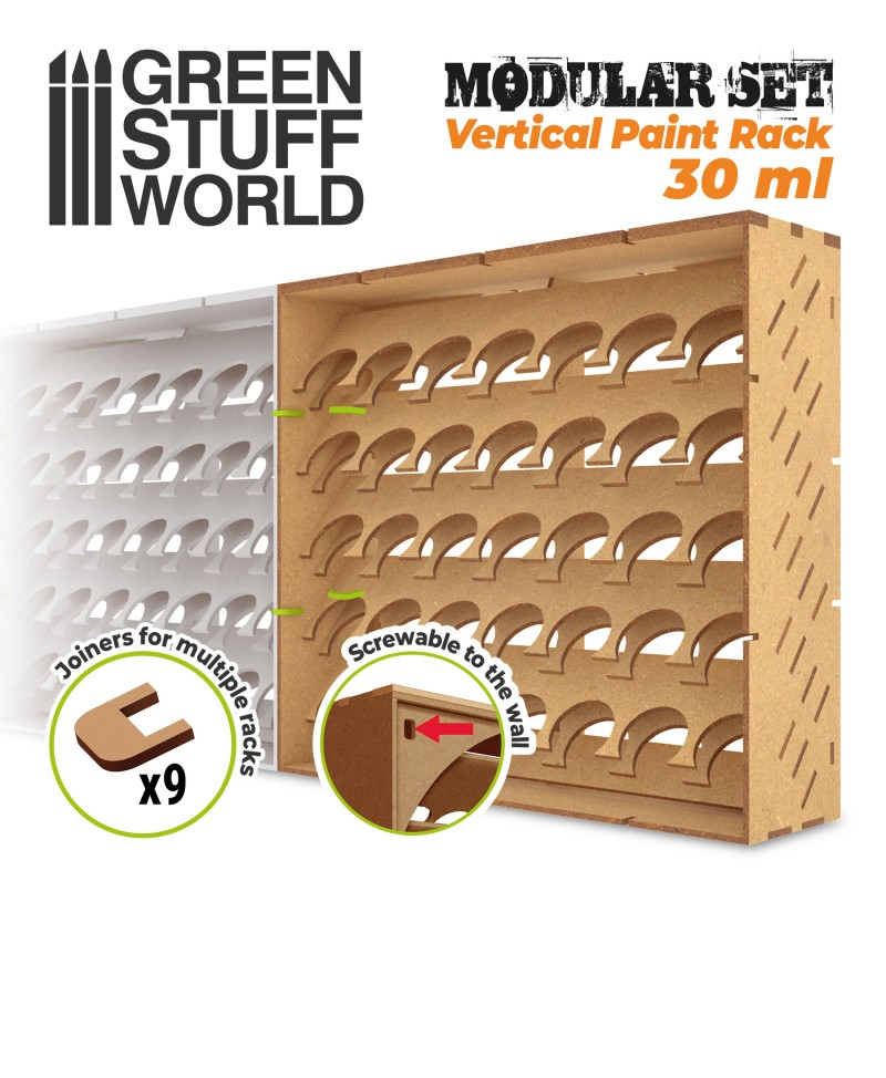 Modular Paint Rack - VERTICAL 30ml