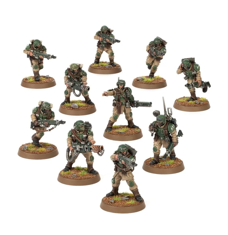 Warhammer 40000 - Astra Militarum - Cadian Shock Troop