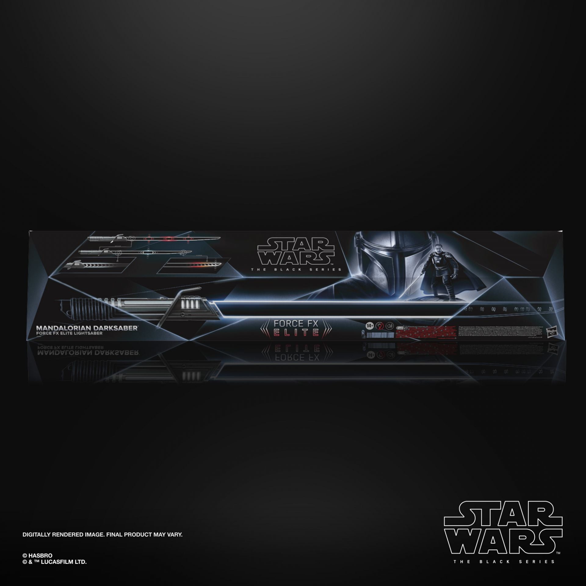 Hasbro - Star Wars - The Black Series - Force FX Elite Lightsaber - Mandalorian Darksaber