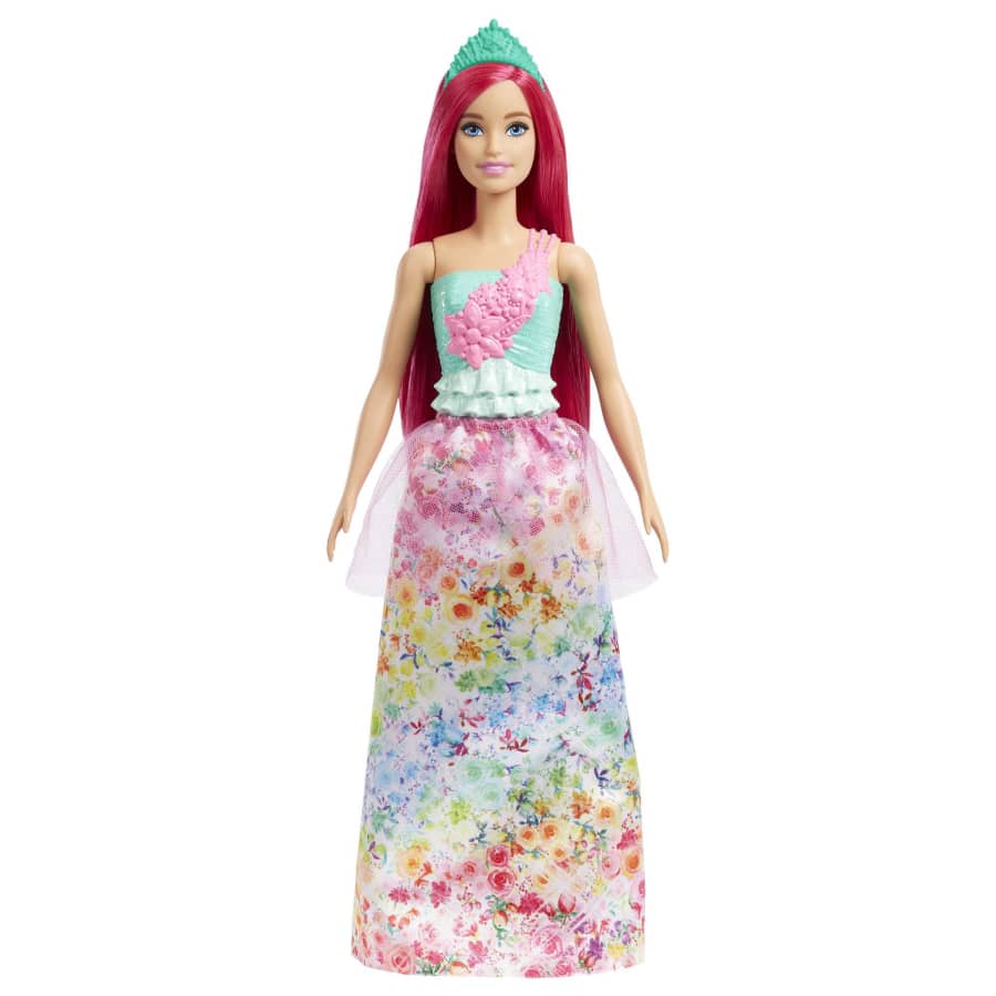 Barbie Dreamtopia Principessa Bambola (capelli rosa scuro)