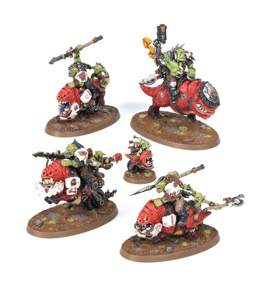 Warhammer 40000 - Orks -  Squighog Boyz