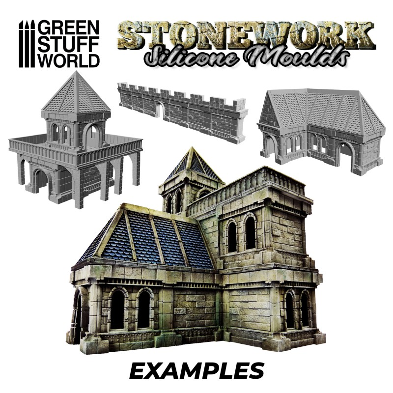 Silicone Moulds - Stonework