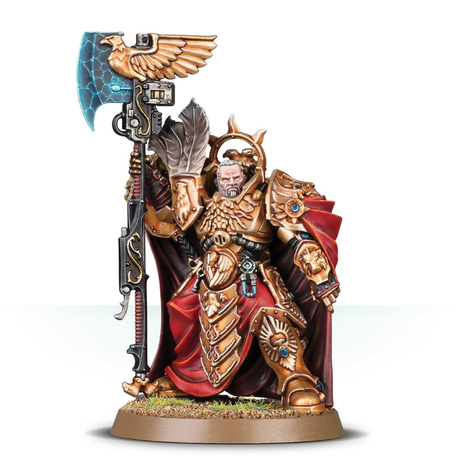 Warhammer 40000 - Adeptus Custodes - Captain-General Trajann Valoris