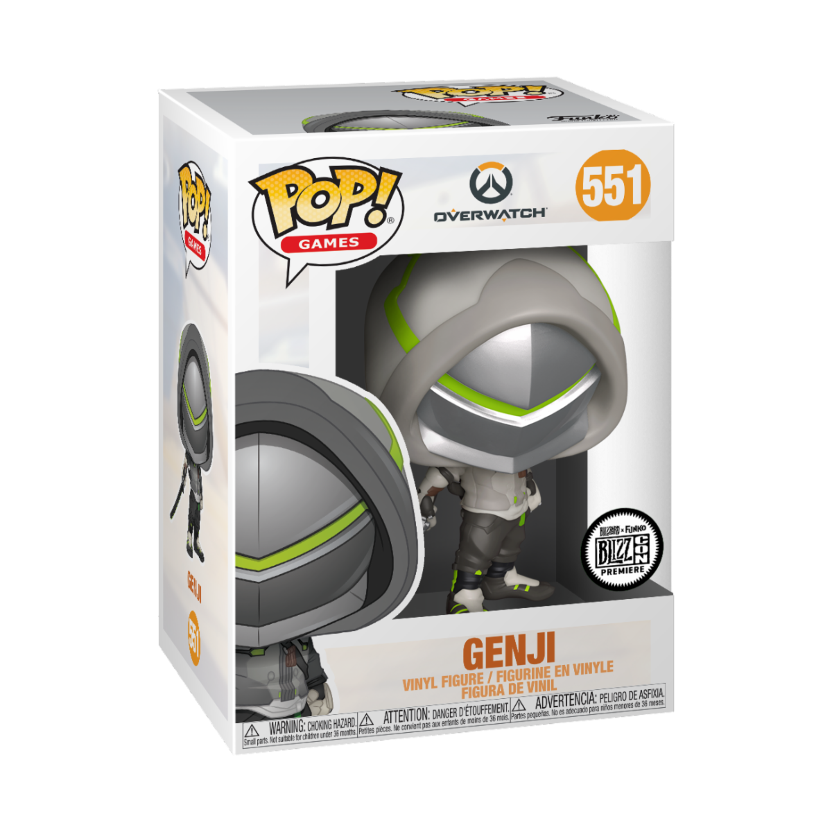 Games POP! Overwatch - Genji (OW2) Vinyl Figure 9cm