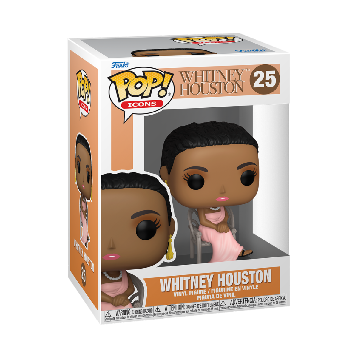 Whitney Houston POP! Icons Vinyl Figure Whitney Houston Debut 9cm