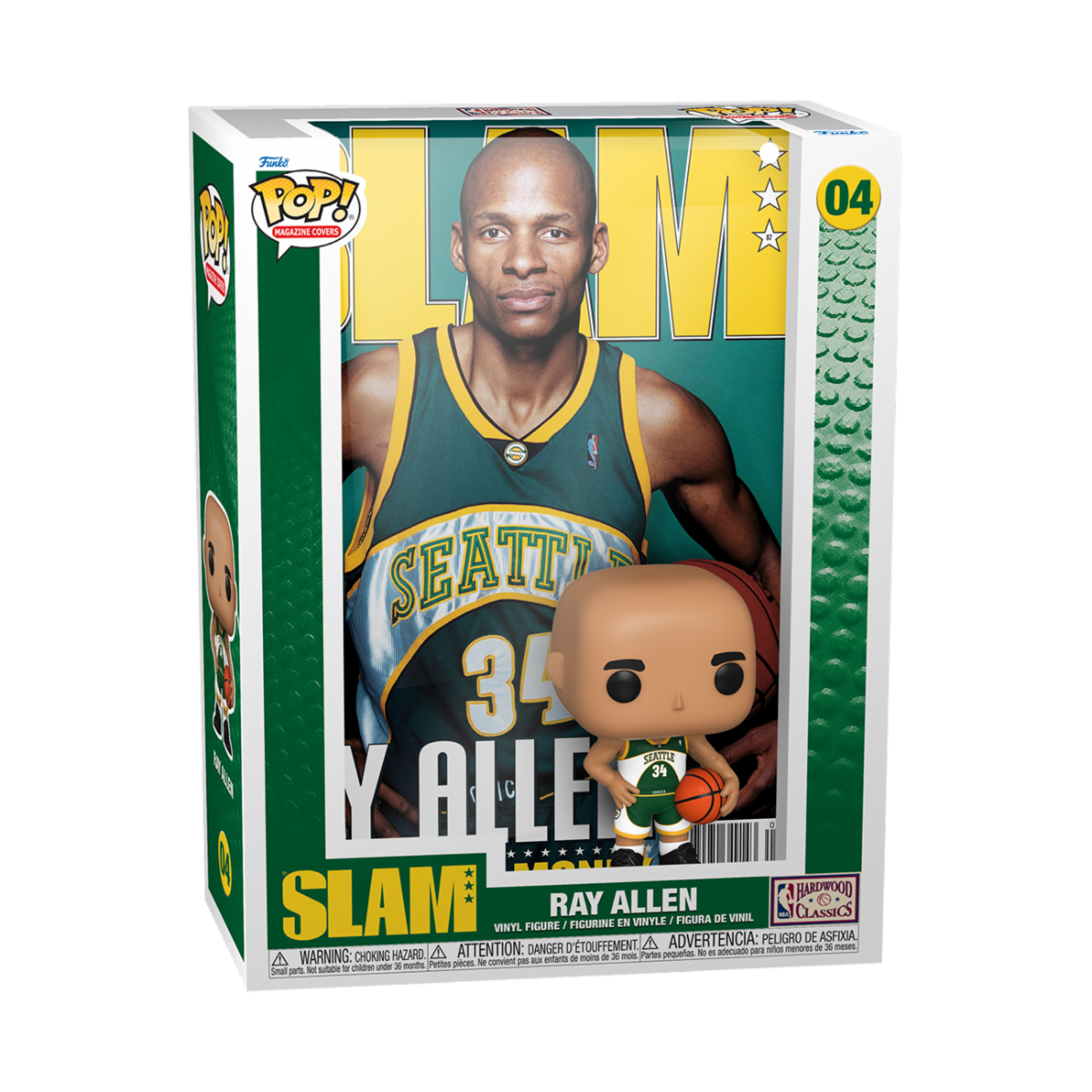 NBA Covers POP! Basketball Vinyl Figure Ray Allen (SLAM Magazine) 9cm